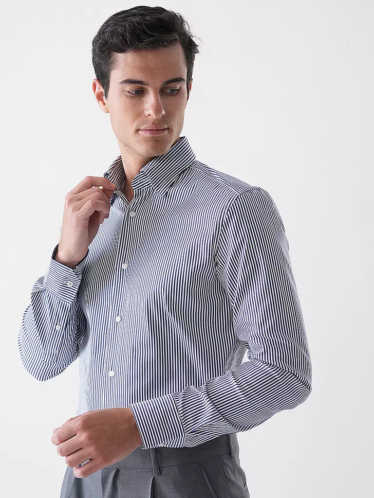 BOSS | Chemise Regular Fit L-HAYS | Bleu foncé