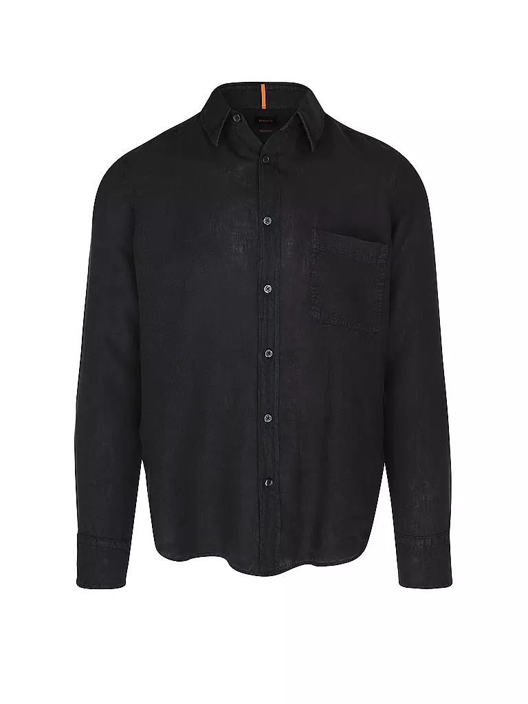 BOSS | Chemise Regular Fit RELEGANT | schwarz