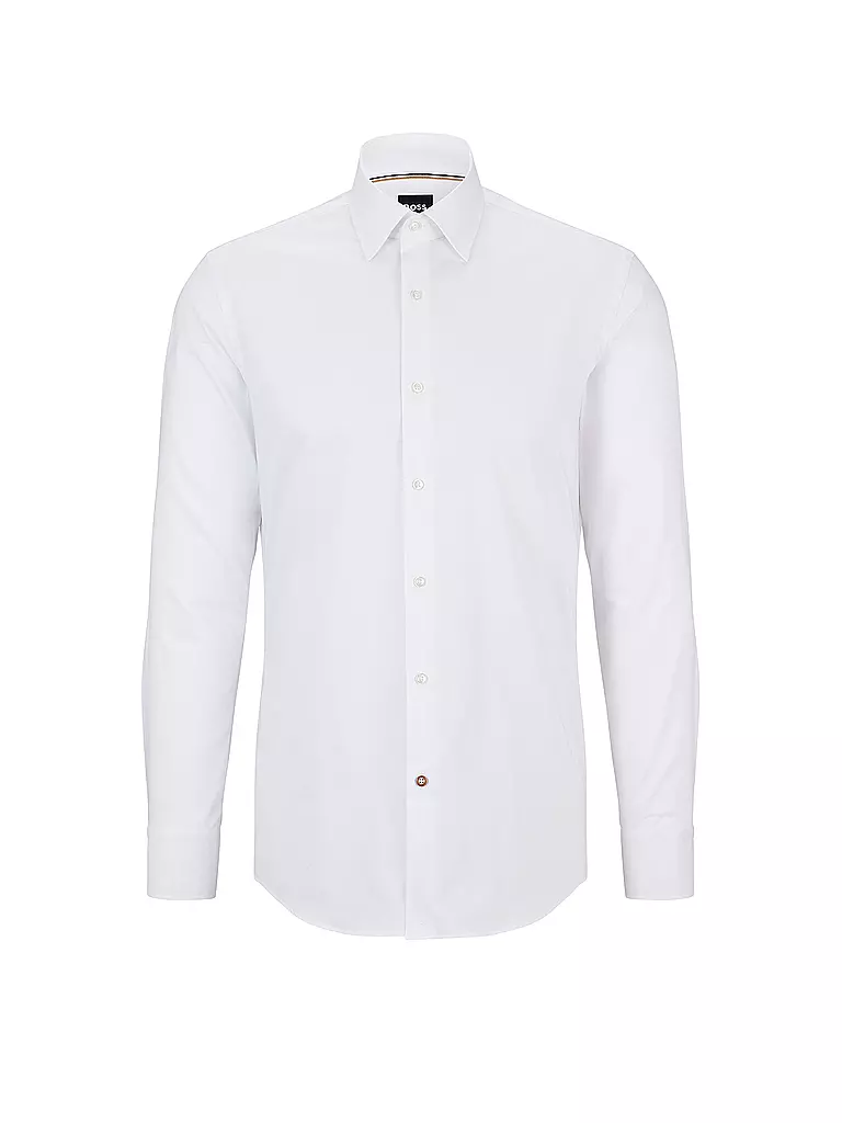 BOSS | Chemise Slim Fit H-HANK | weiss