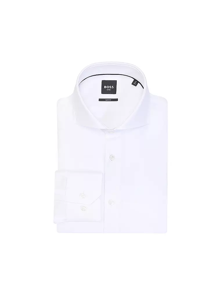 BOSS | Chemise Slim Fit H-HANK | Blanc