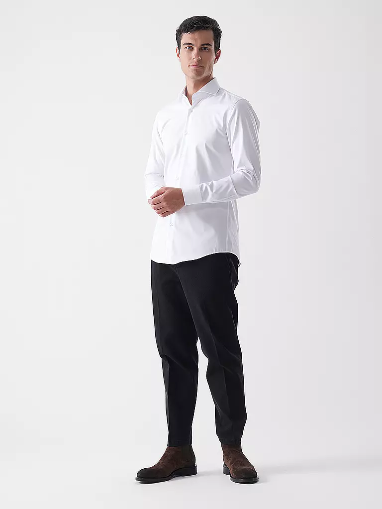 BOSS | Chemise Slim Fit H-HANK | Blanc