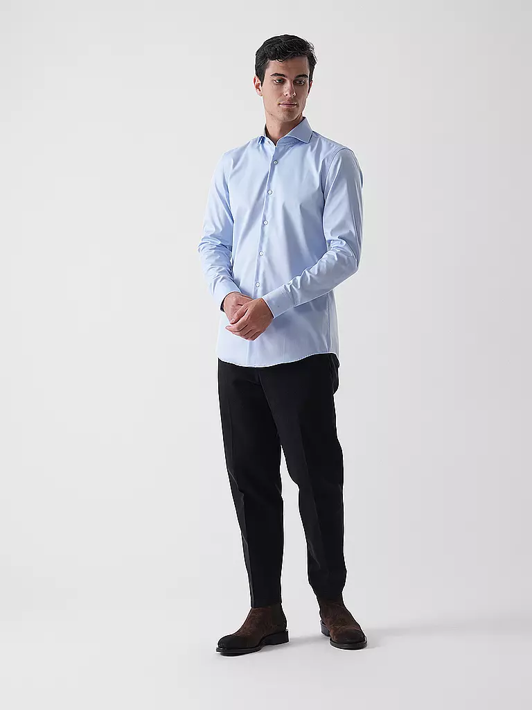 BOSS | Chemise Slim Fit H-HANK | Bleu clair