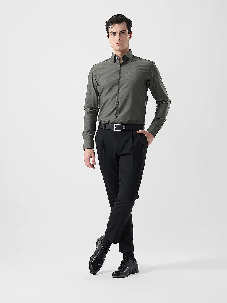 BOSS | Chemise Slim Fit H-HANK | Vert