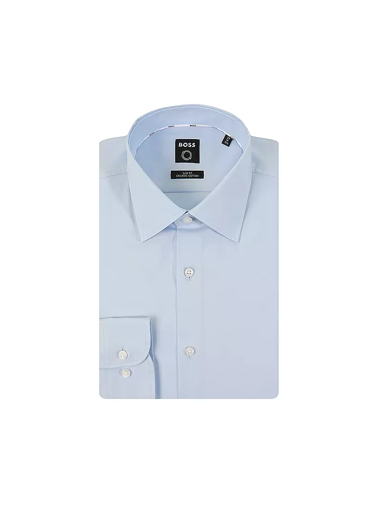 BOSS | Chemise Slim Fit Hank | blau
