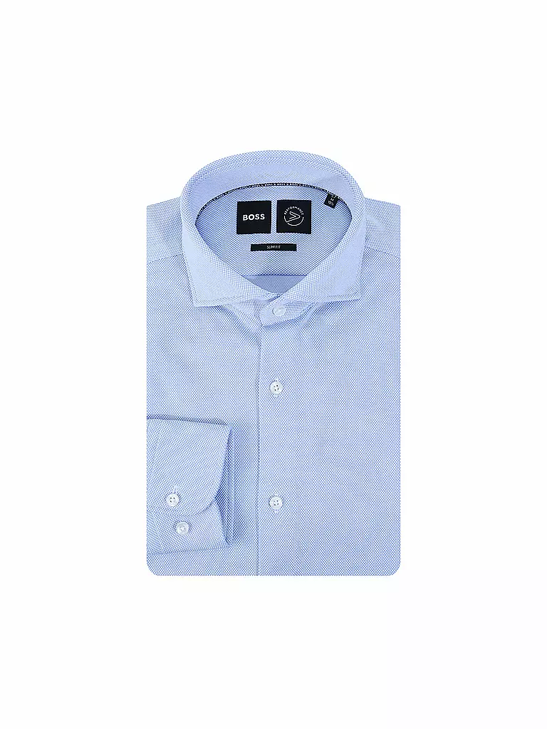 BOSS | Chemise Slim Fit HANK | blau