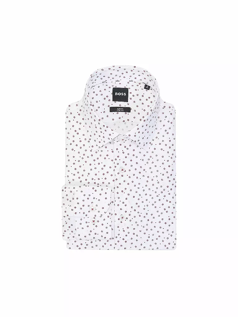 BOSS | Chemise Slim Fit HANK | weiss