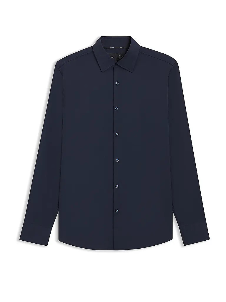 BOSS | Chemise Slim Fit HANK | Bleu foncé