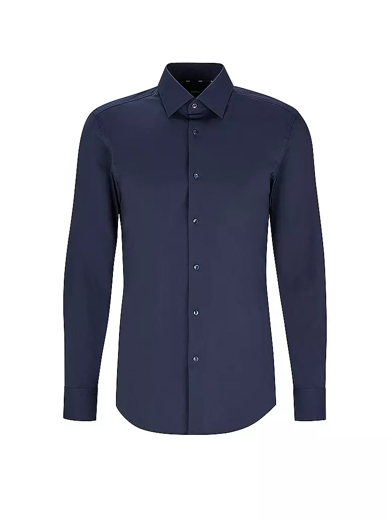 BOSS | Chemise Slim Fit Hank | blau