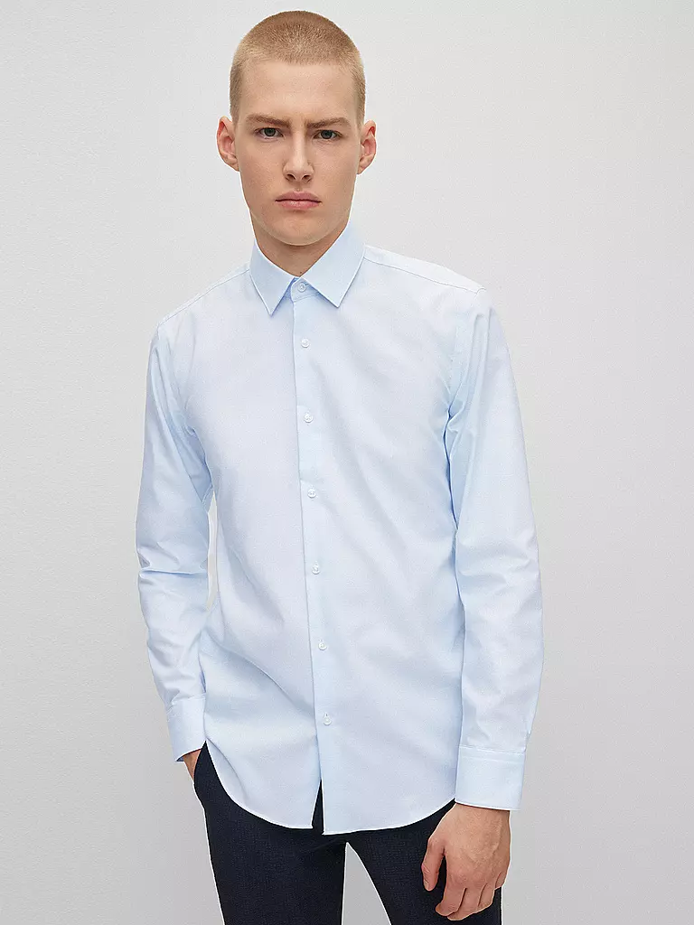 BOSS | Chemise Slim Fit HANK | Bleu clair