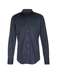 BOSS | Chemise Slim Fit P-HANK | Bleu foncé