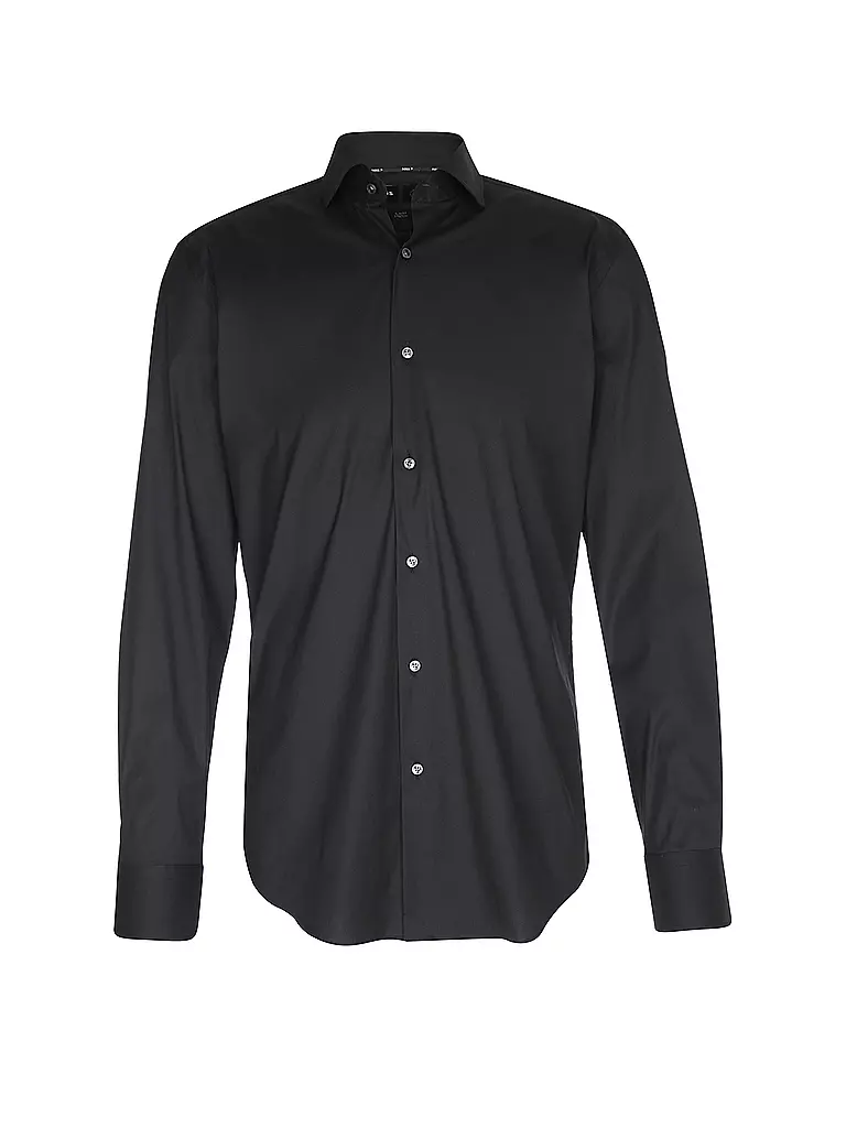 BOSS | Chemise Slim Fit P-HANK | schwarz