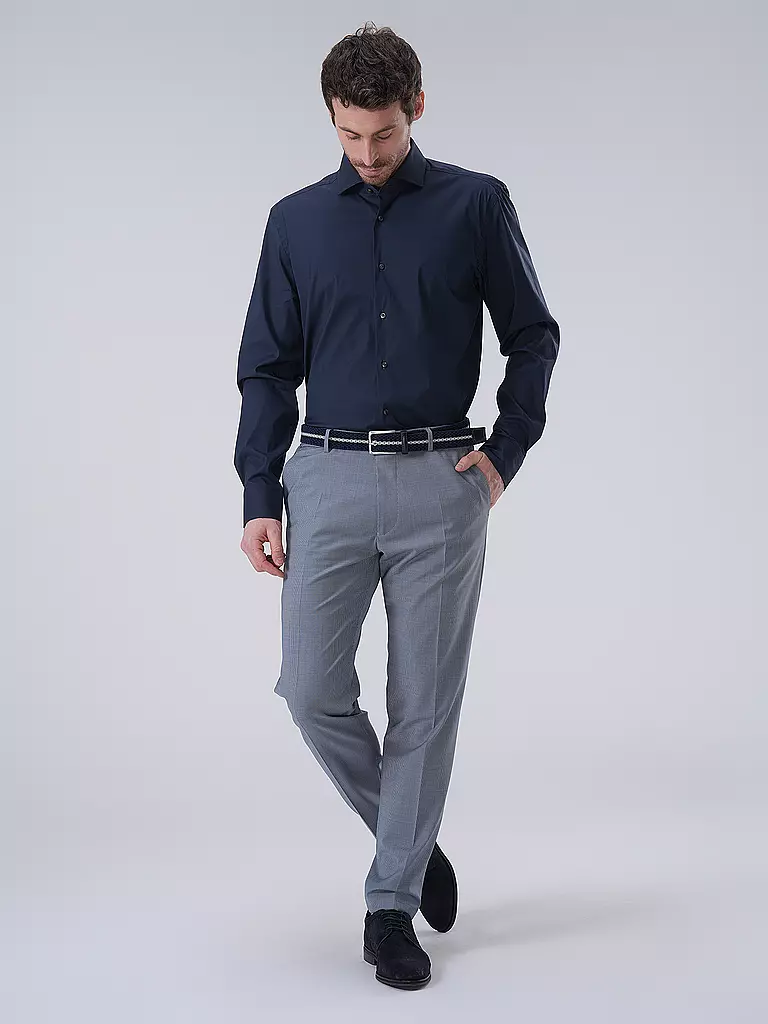 BOSS | Chemise Slim Fit P-HANK | dunkelblau