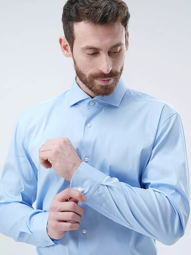 BOSS | Chemise Slim Fit P-HANK | hellblau