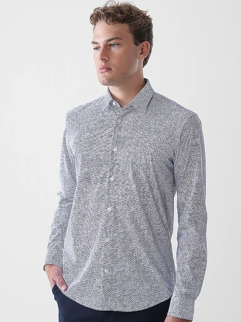 BOSS | Chemise Slim Fit | Bleu foncé