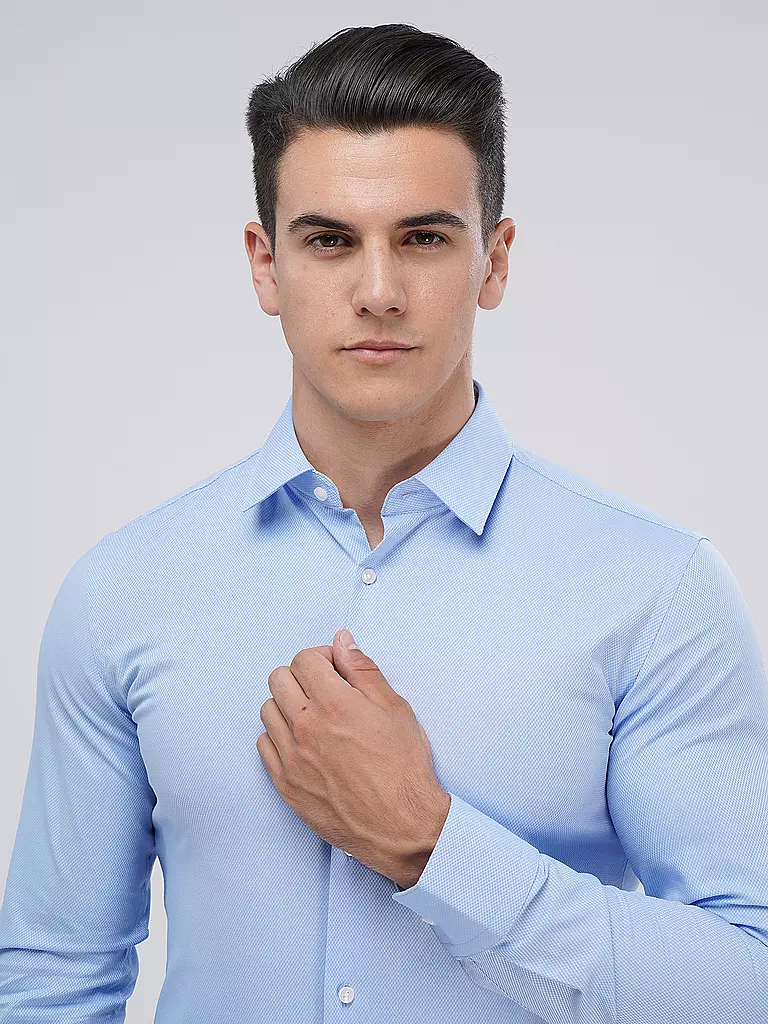 BOSS | Chemise Slim Fit | hellblau