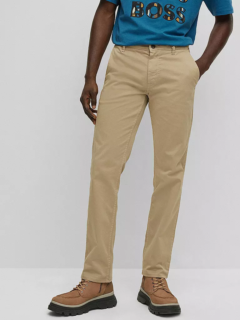 BOSS | Chino coupe slim SCHINO | Beige