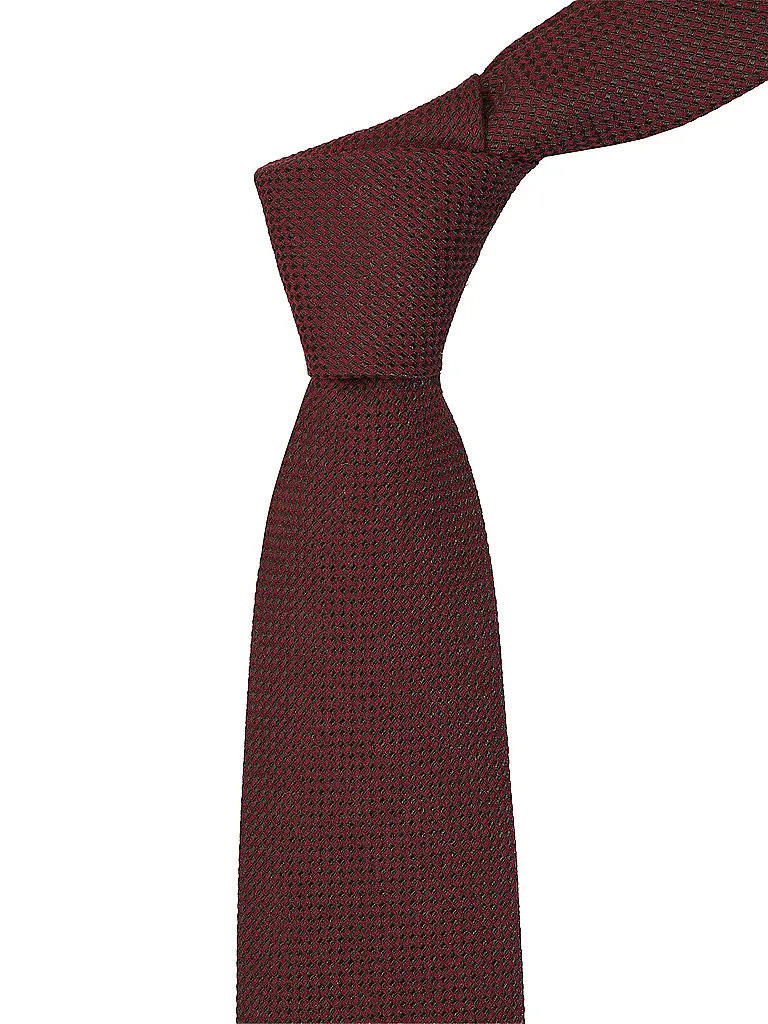 BOSS | Cravate | Rouge foncé