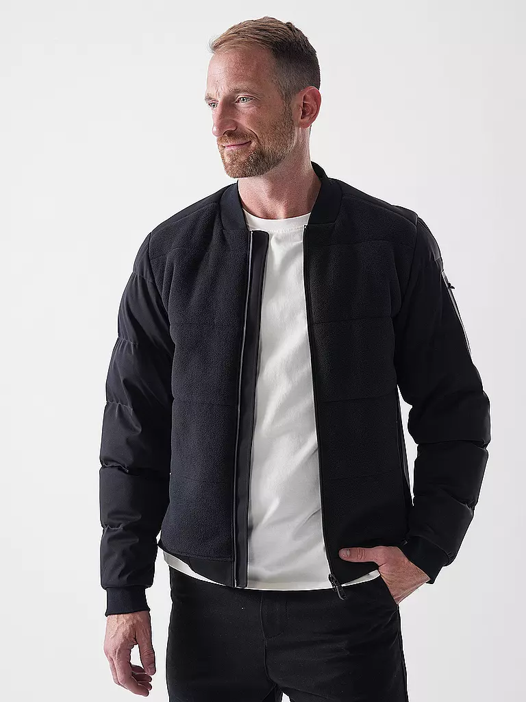 BOSS | Daunensteppjacke | schwarz