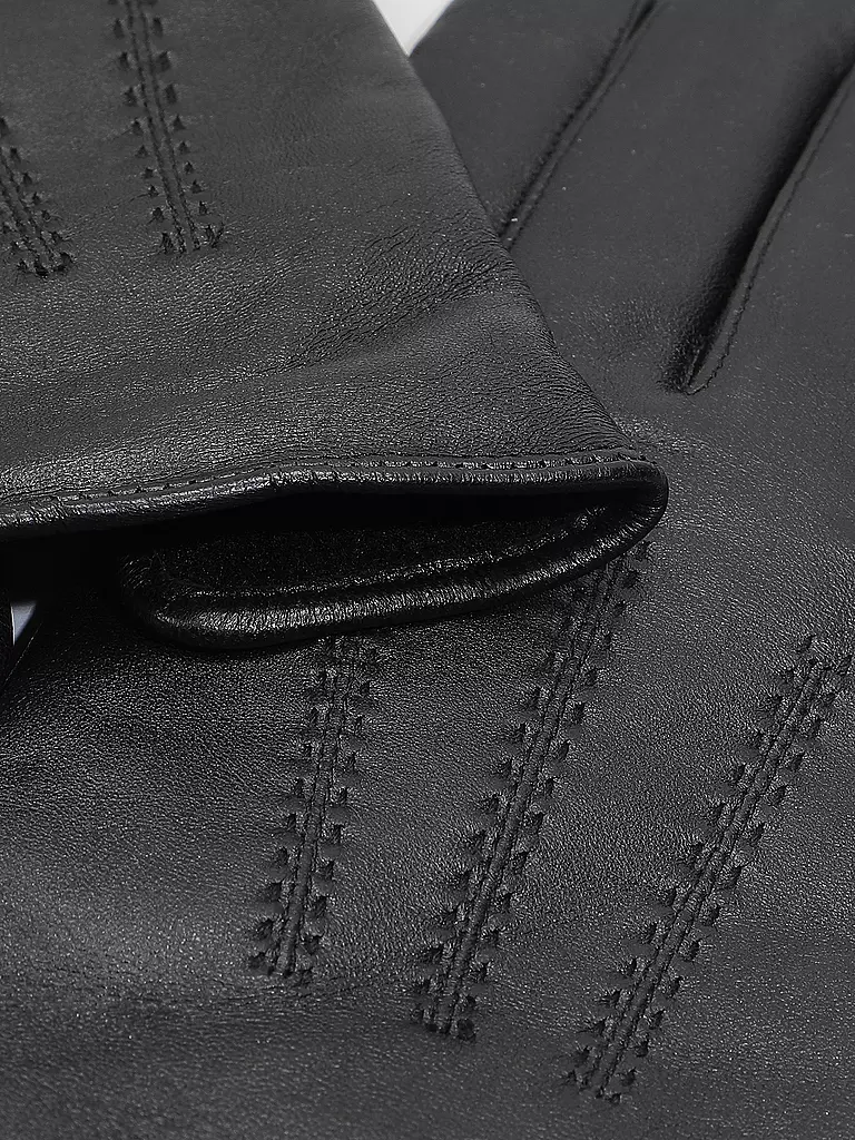 BOSS | Gants en cuir HAINZ | Noir