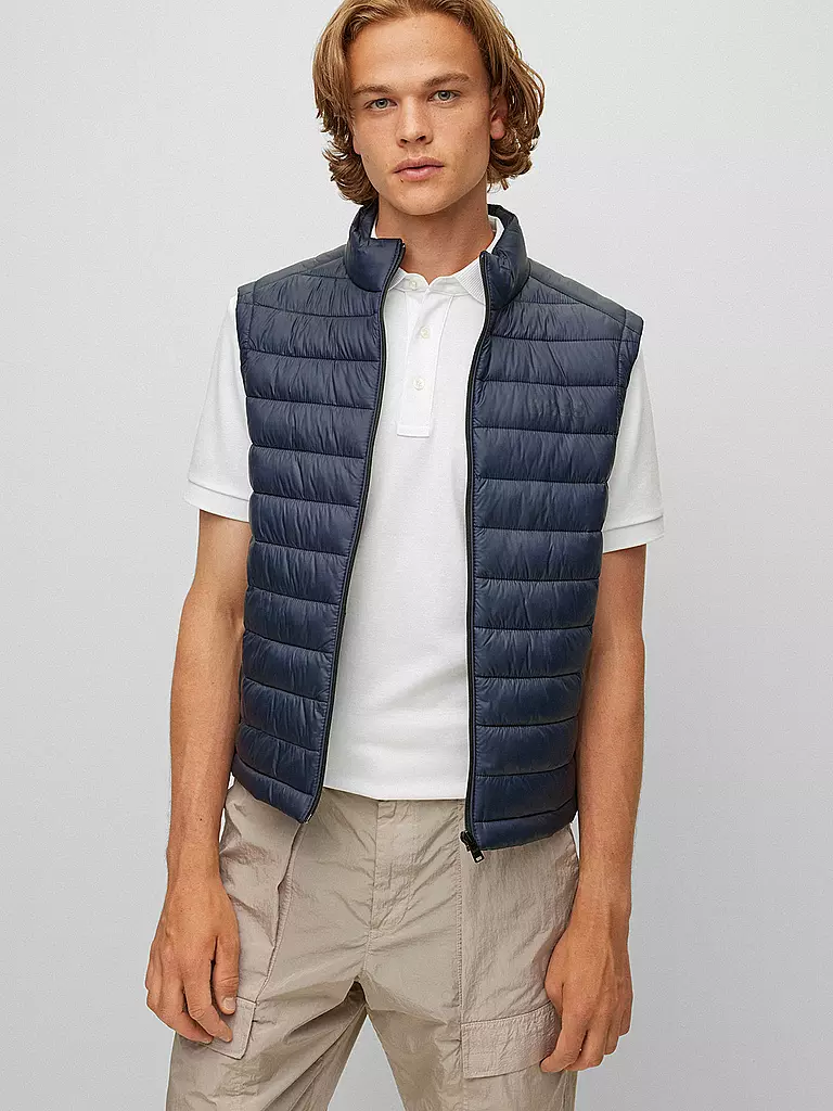 BOSS | Gilet matelassé | dunkelblau