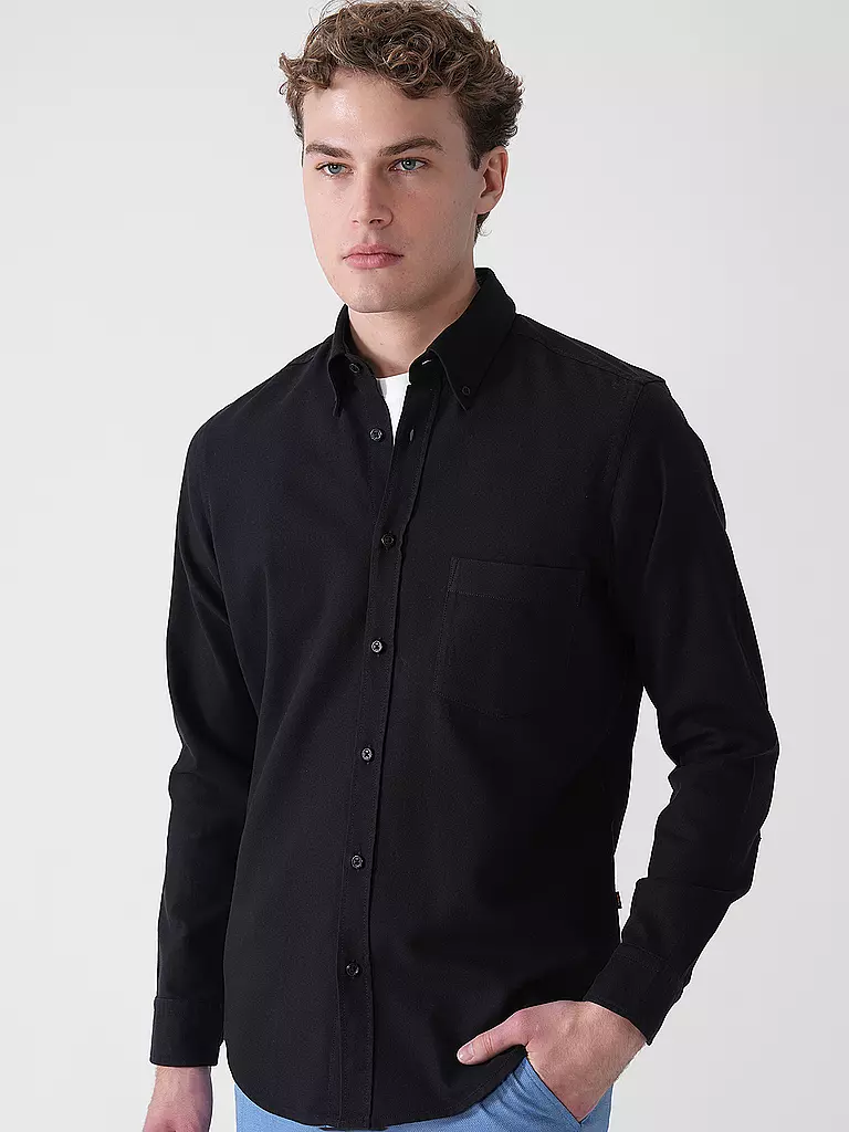 BOSS | Hemd Regular Fit  | Noir