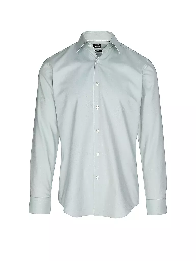 BOSS | Hemd Slim Fit  H-HANK | Vert clair