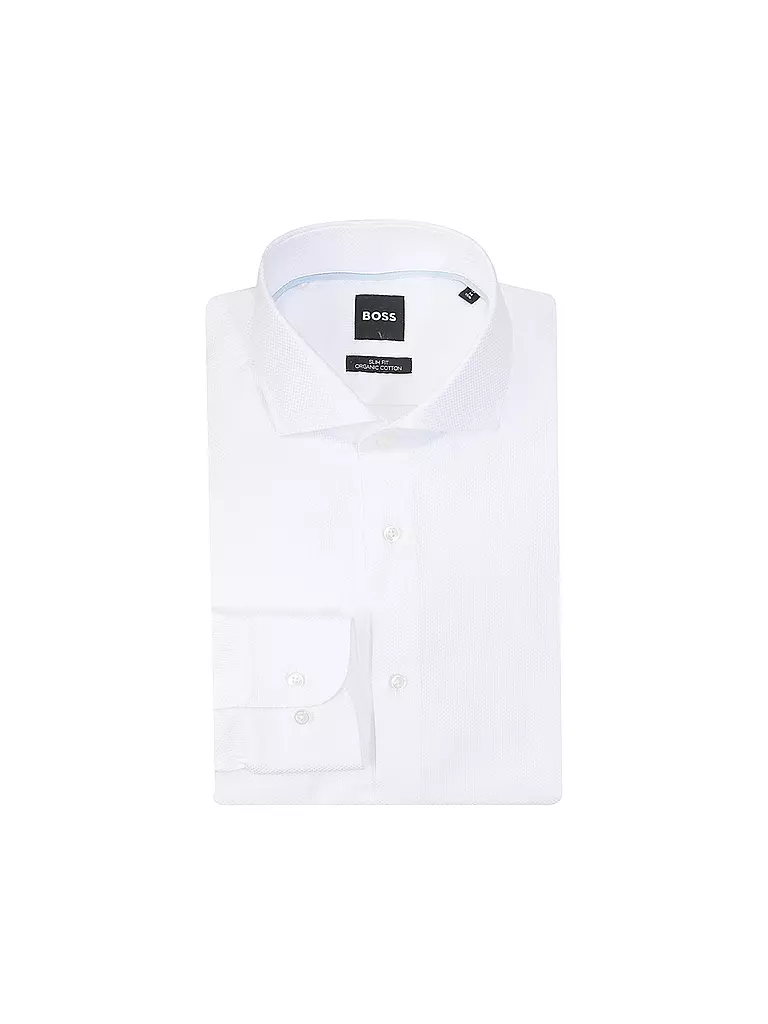 BOSS | Hemd Slim Fit  | Blanc