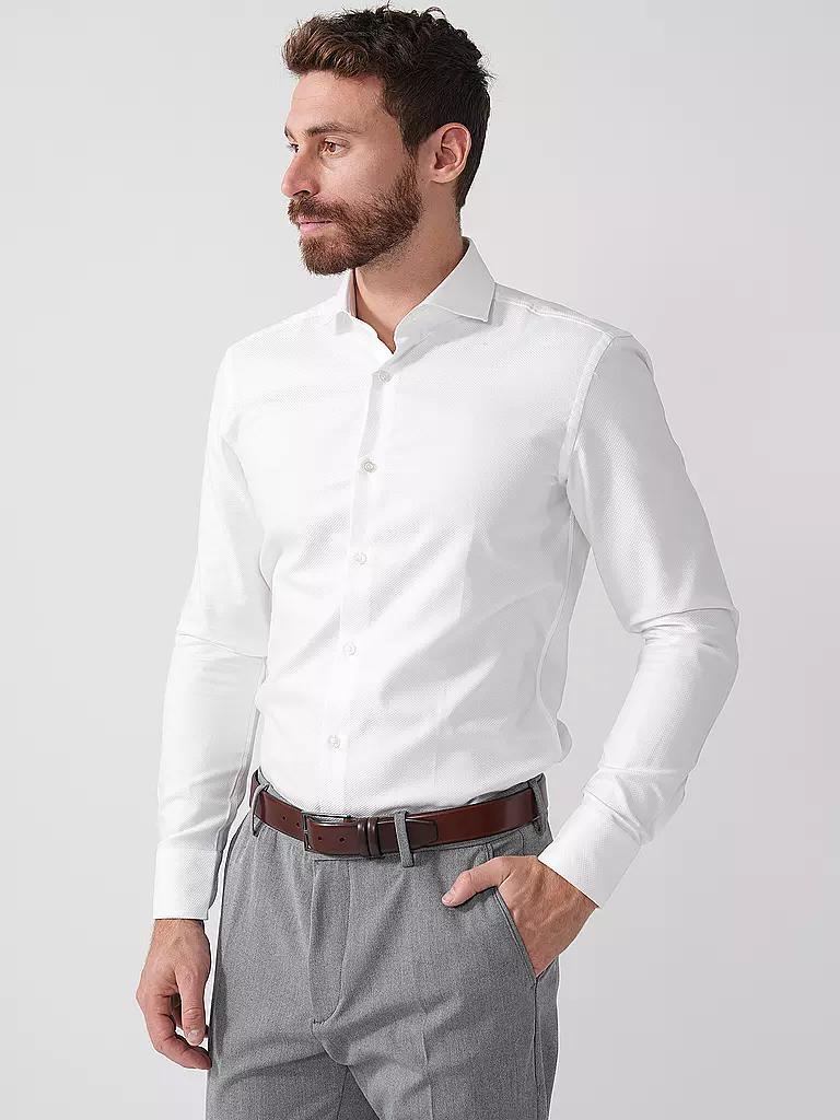 BOSS | Hemd Slim Fit  | Blanc