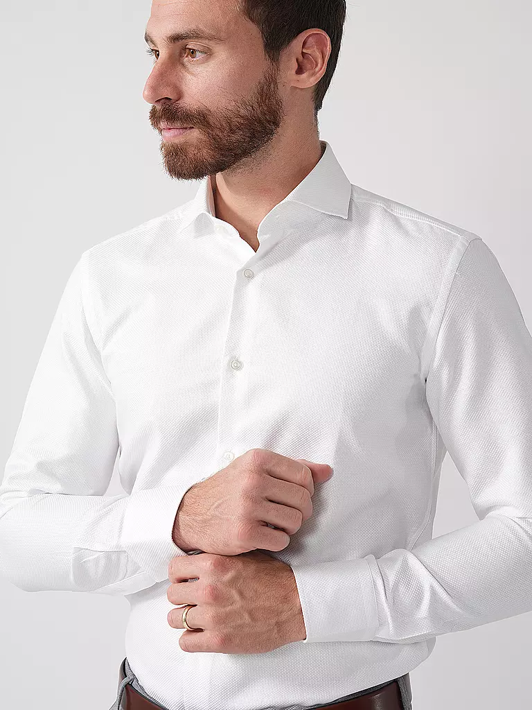BOSS | Hemd Slim Fit  | Blanc