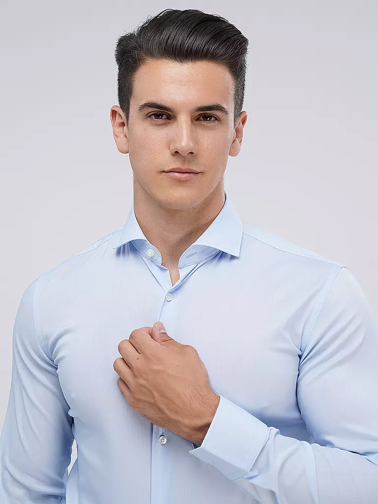 BOSS | Hemd Slim Fit  | Bleu clair