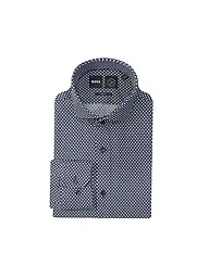 BOSS | Hemd Slim Fit HANK | Bleu foncé