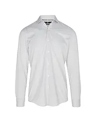 BOSS | Hemd Slim Fit HANK | Marron clair