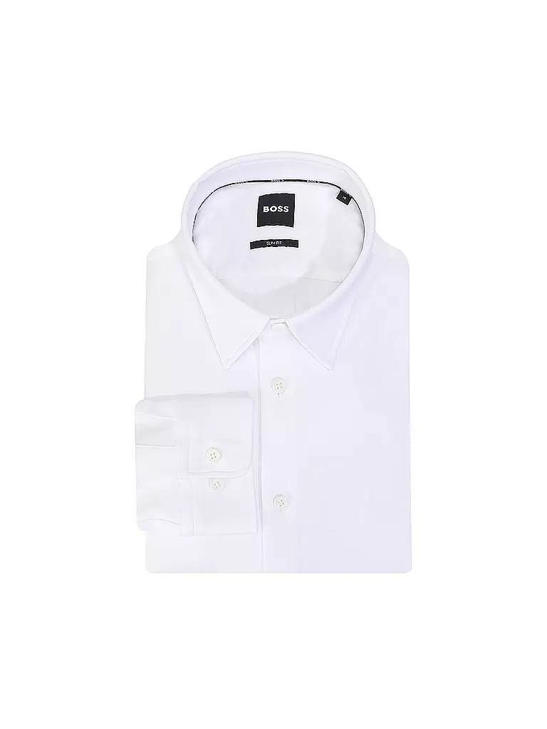BOSS | Hemd Slim Fit ROAN  | Blanc