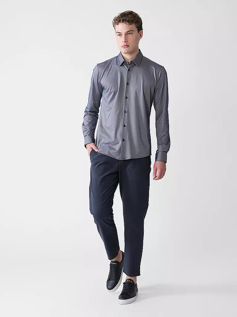 BOSS | Hemd Slim Fit ROAN  | Bleu
