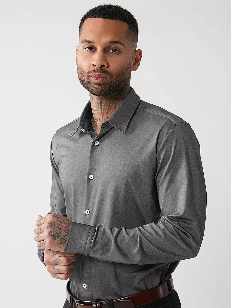 BOSS | Hemd Slim Fit ROAN  | Noir