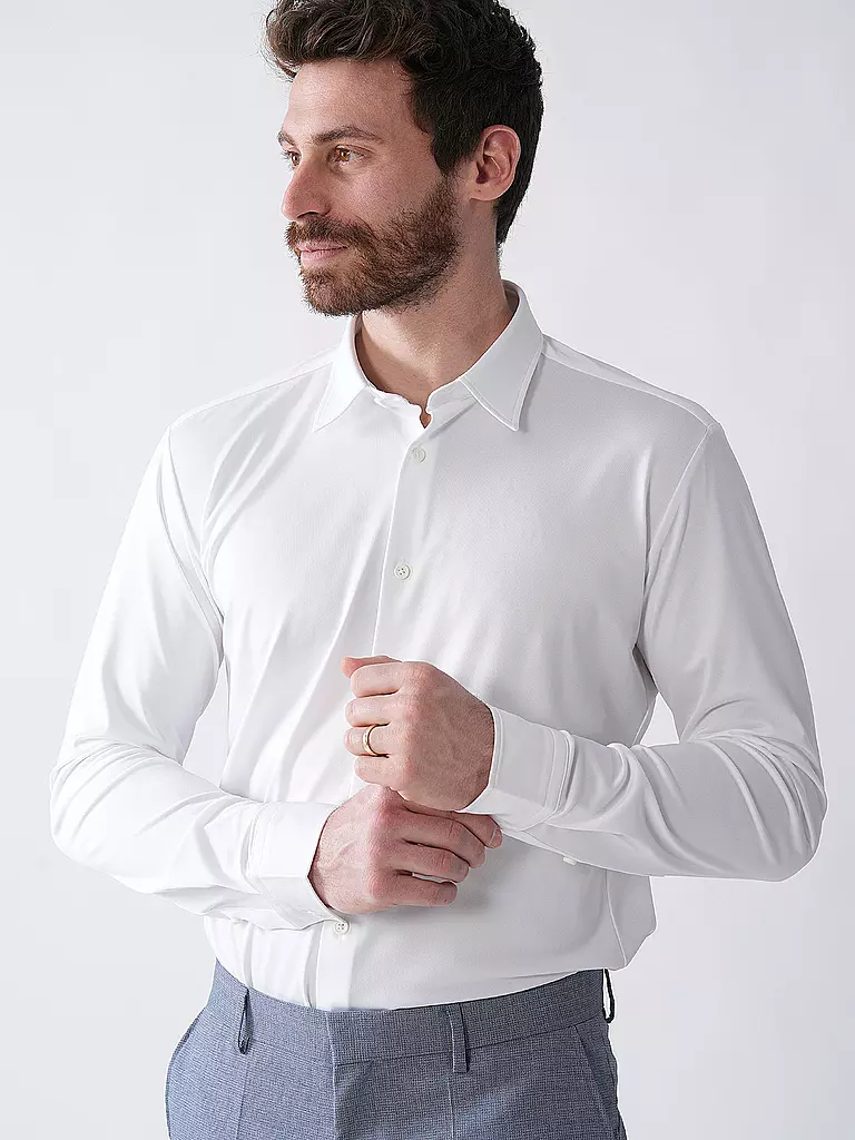 BOSS | Hemd Slim Fit ROAN  | Blanc