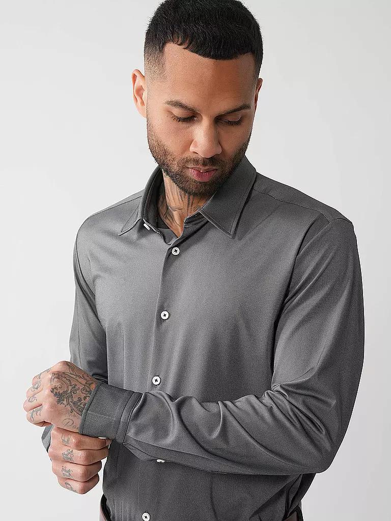 BOSS | Hemd Slim Fit ROAN  | Noir