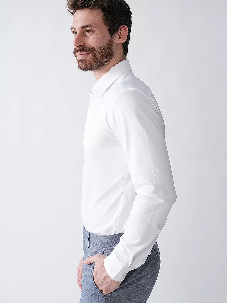 BOSS | Hemd Slim Fit ROAN  | Blanc