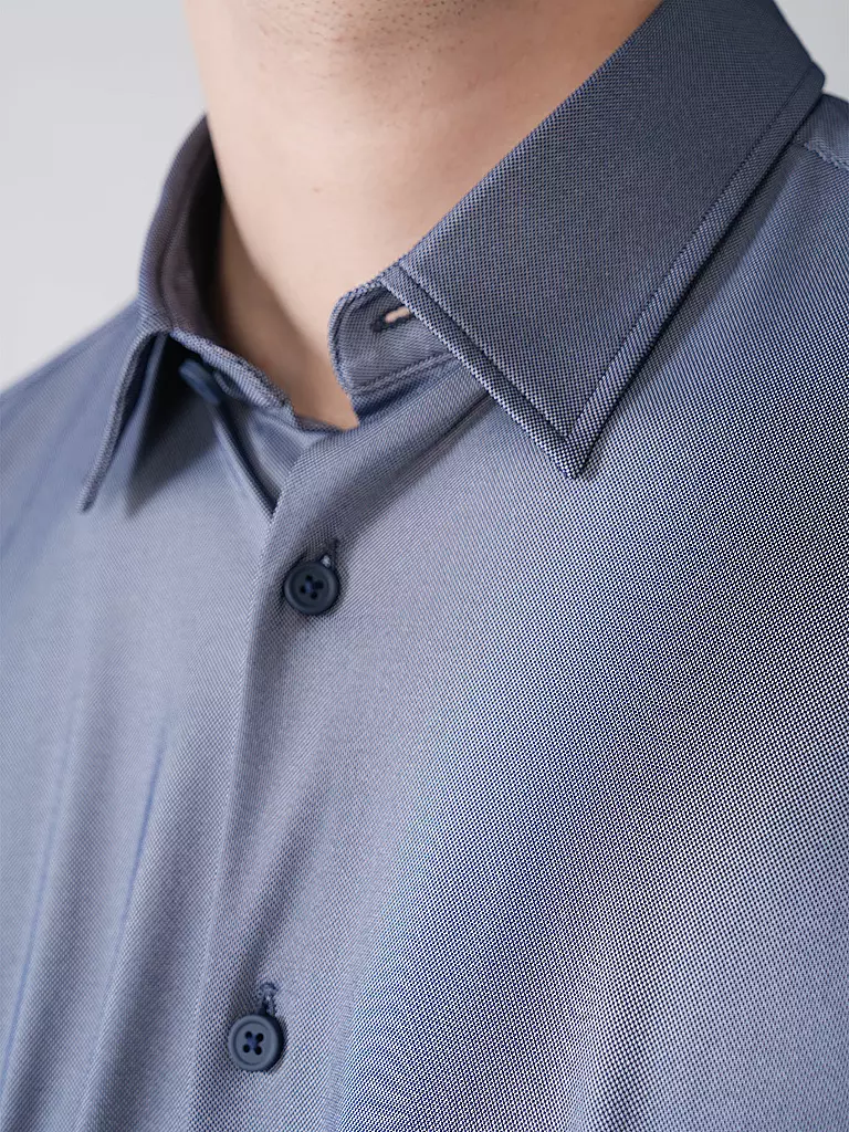 BOSS | Hemd Slim Fit ROAN  | Bleu