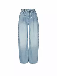 BOSS | Jeans coupe ballon plissé | Bleu