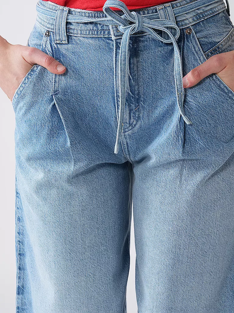BOSS | Jeans coupe ballon plissé | 