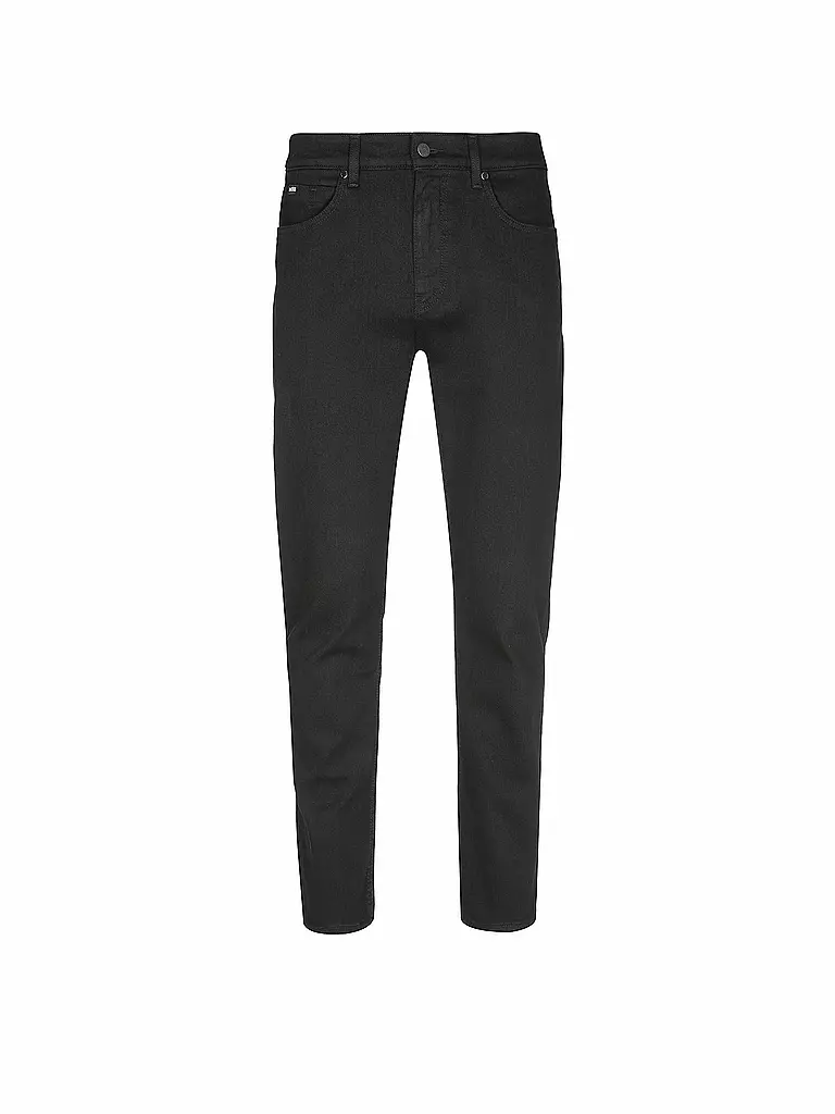 BOSS | Jeans Coupe Regular | schwarz