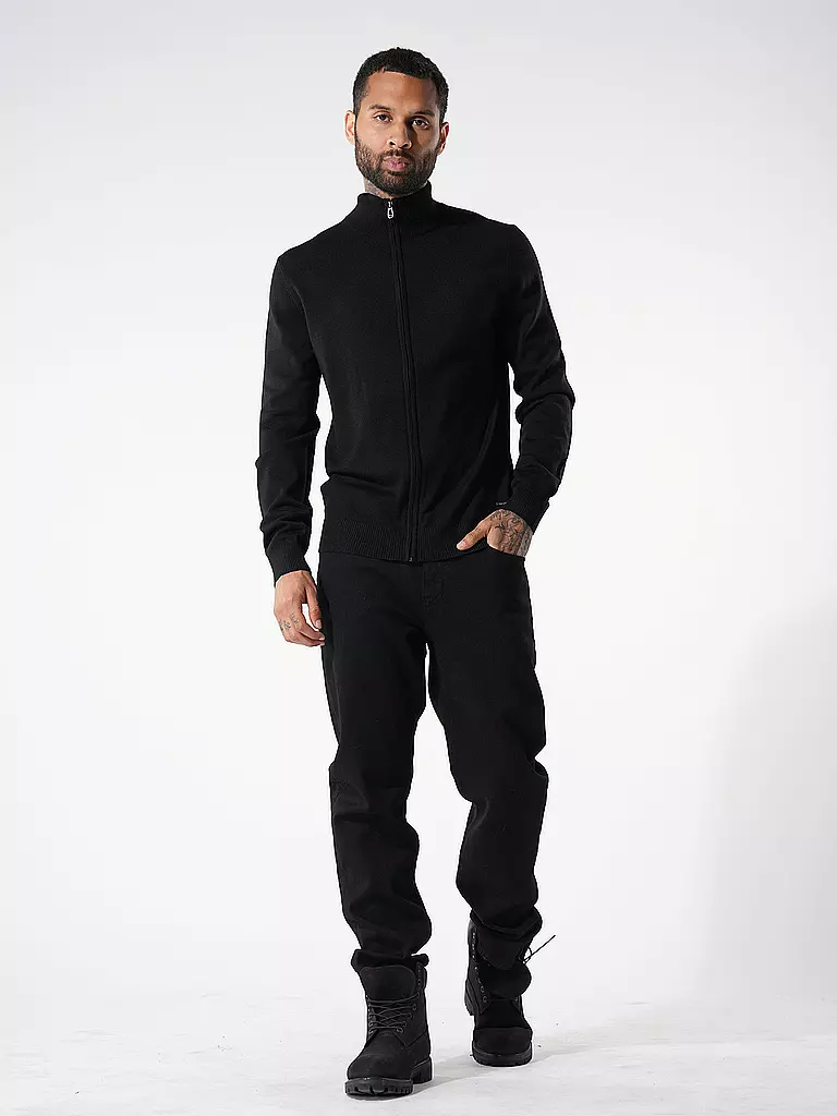 BOSS | Jeans Coupe Regular | schwarz