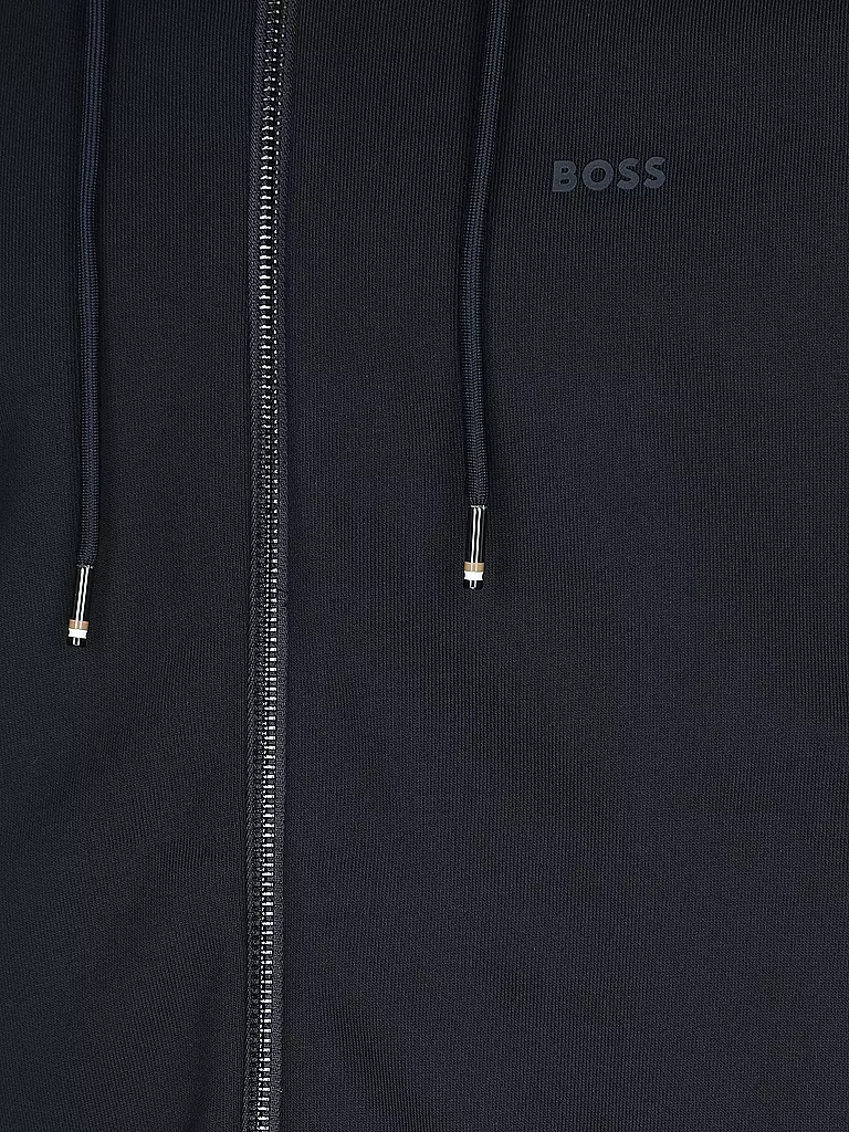 BOSS | Kapuzensweatjacke SEEGER | Bleu