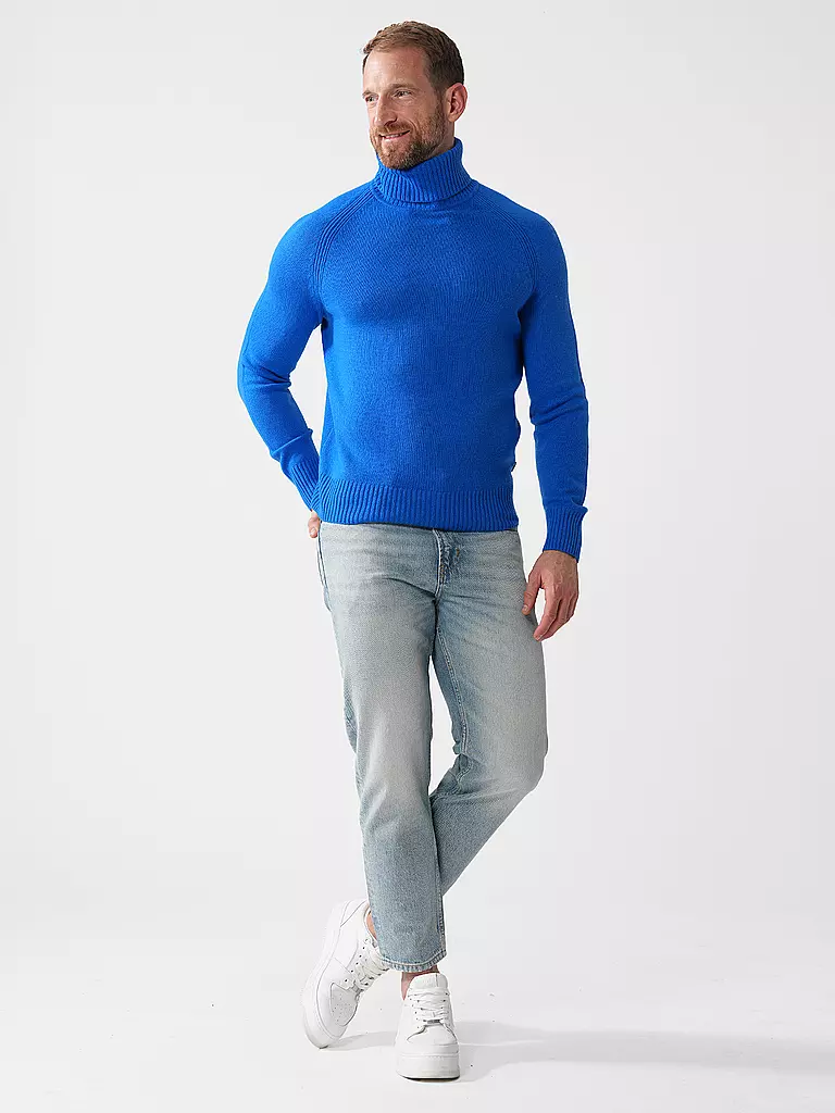 BOSS | Kaschmirpullover | Bleu