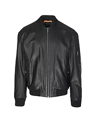 BOSS | Lederjacke JUGE | Noir
