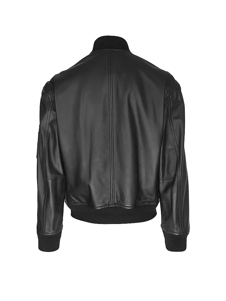 BOSS | Lederjacke JUGE | Noir