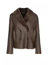 BOSS | Lederjacke | Marron