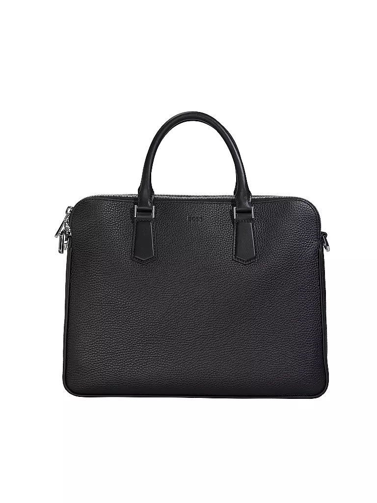 BOSS | Ledertasche - Aktentasche NEW CROSSTOWN  | Noir