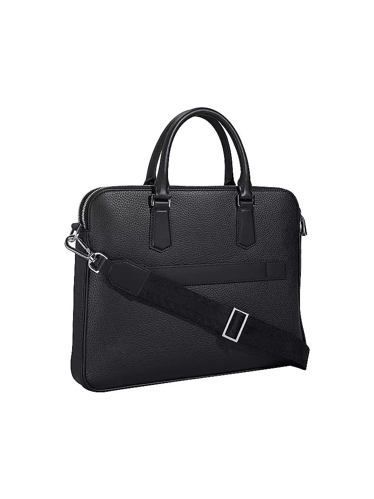 BOSS | Ledertasche - Aktentasche NEW CROSSTOWN  | Noir